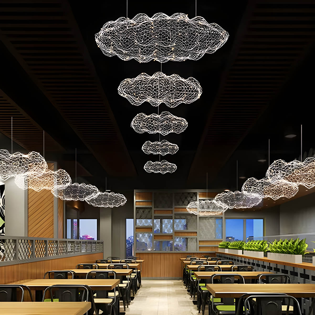 Briarley Branch Iron Chandelier — gallery image 7