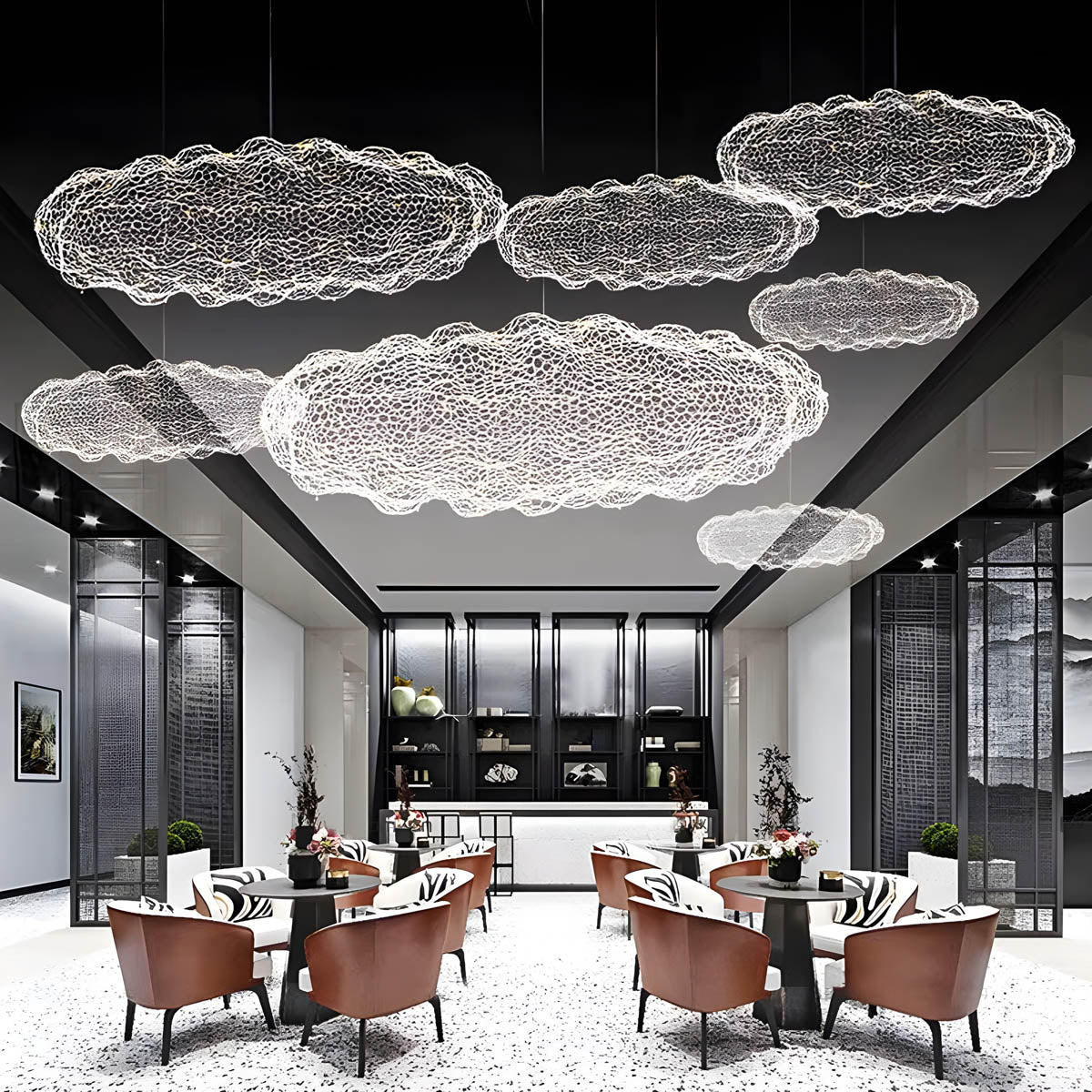 Briarley Branch Iron Chandelier — gallery image 8