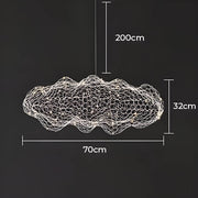 Briarley Branch Iron Chandelier — gallery image 20