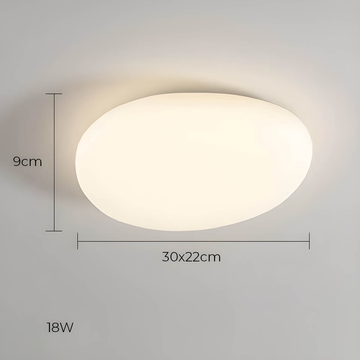 Cranford Branch Acrylic Ceiling Light — gallery image 10