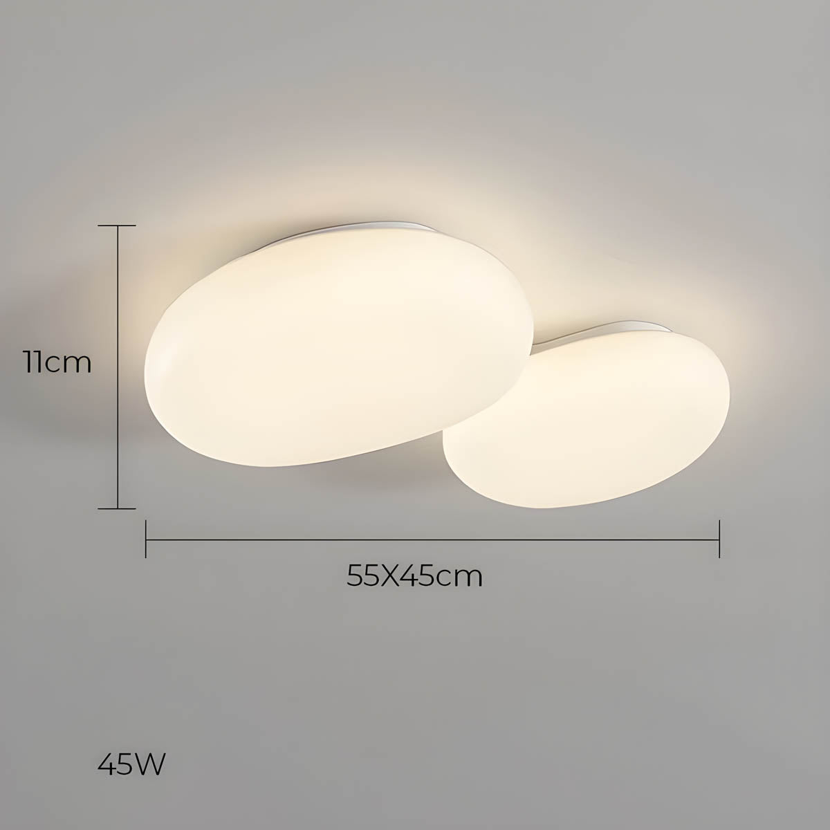 Cranford Branch Acrylic Ceiling Light — gallery image 14