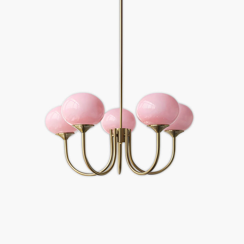 Hartley Branch Glass Globe Chandelier — gallery image 1