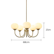 Hartley Branch Glass Globe Chandelier — gallery image 17