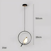 Langford Branch Acrylic Pendant Light — gallery image 22