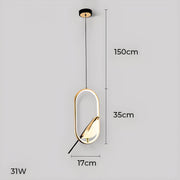Langford Branch Acrylic Pendant Light — gallery image 21