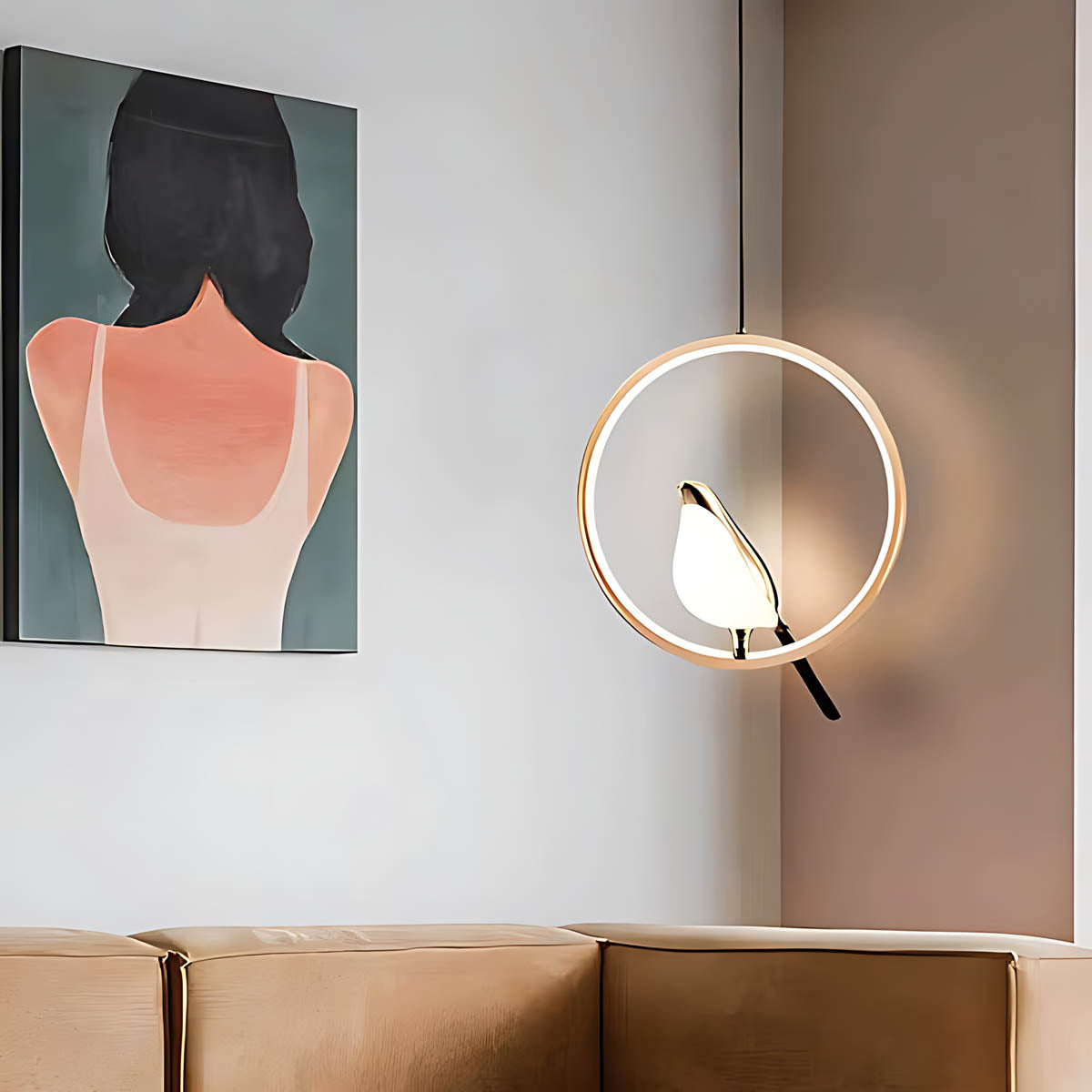 Langford Branch Acrylic Pendant Light — gallery image 2