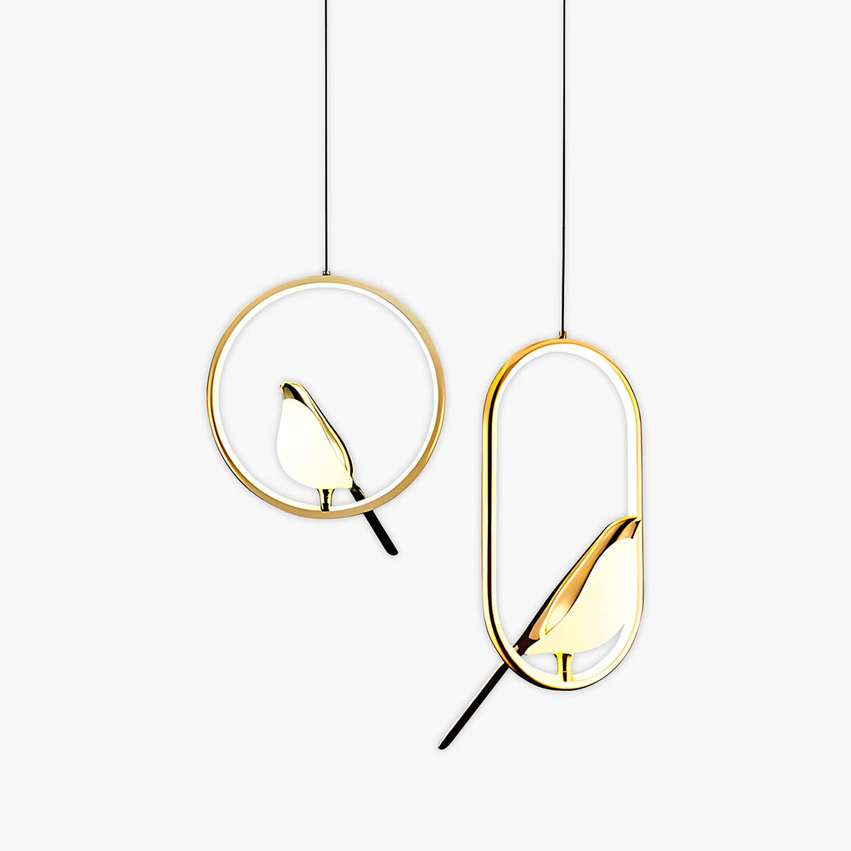 Langford Branch Acrylic Pendant Light — gallery image 1