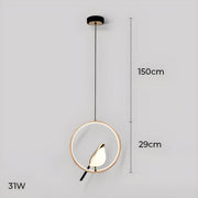 Langford Branch Acrylic Pendant Light — gallery image 23