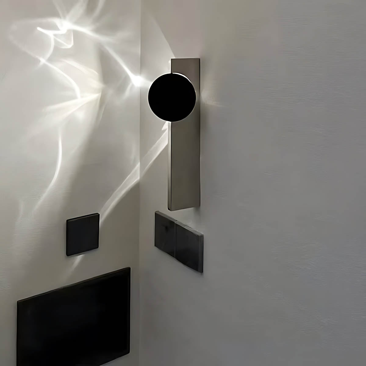 Mossley Branch Stainless Steel Wall Sconce — gallery image 6