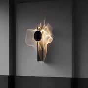 Mossley Branch Stainless Steel Wall Sconce — gallery image 2