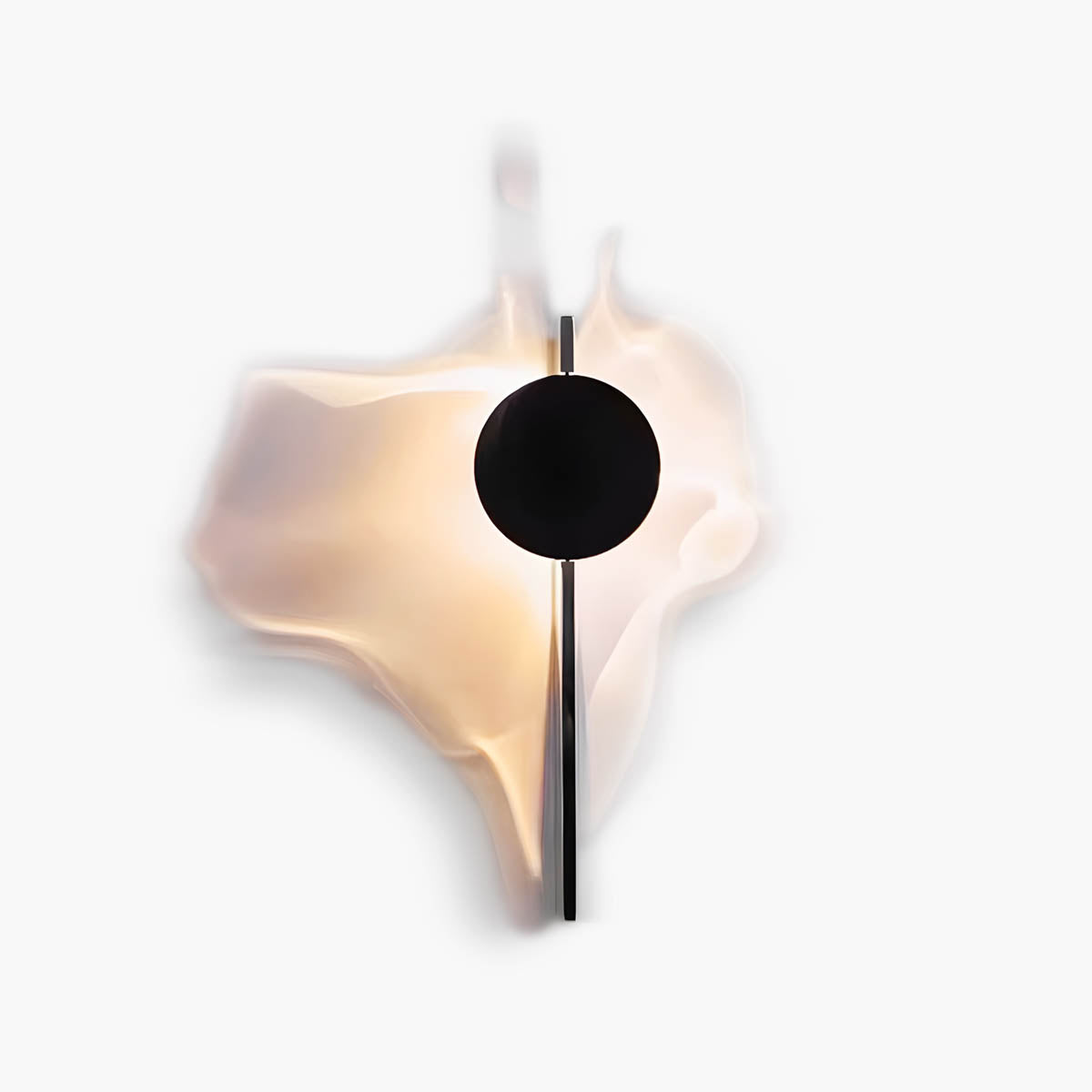 Mossley Branch Stainless Steel Wall Sconce — gallery image 1