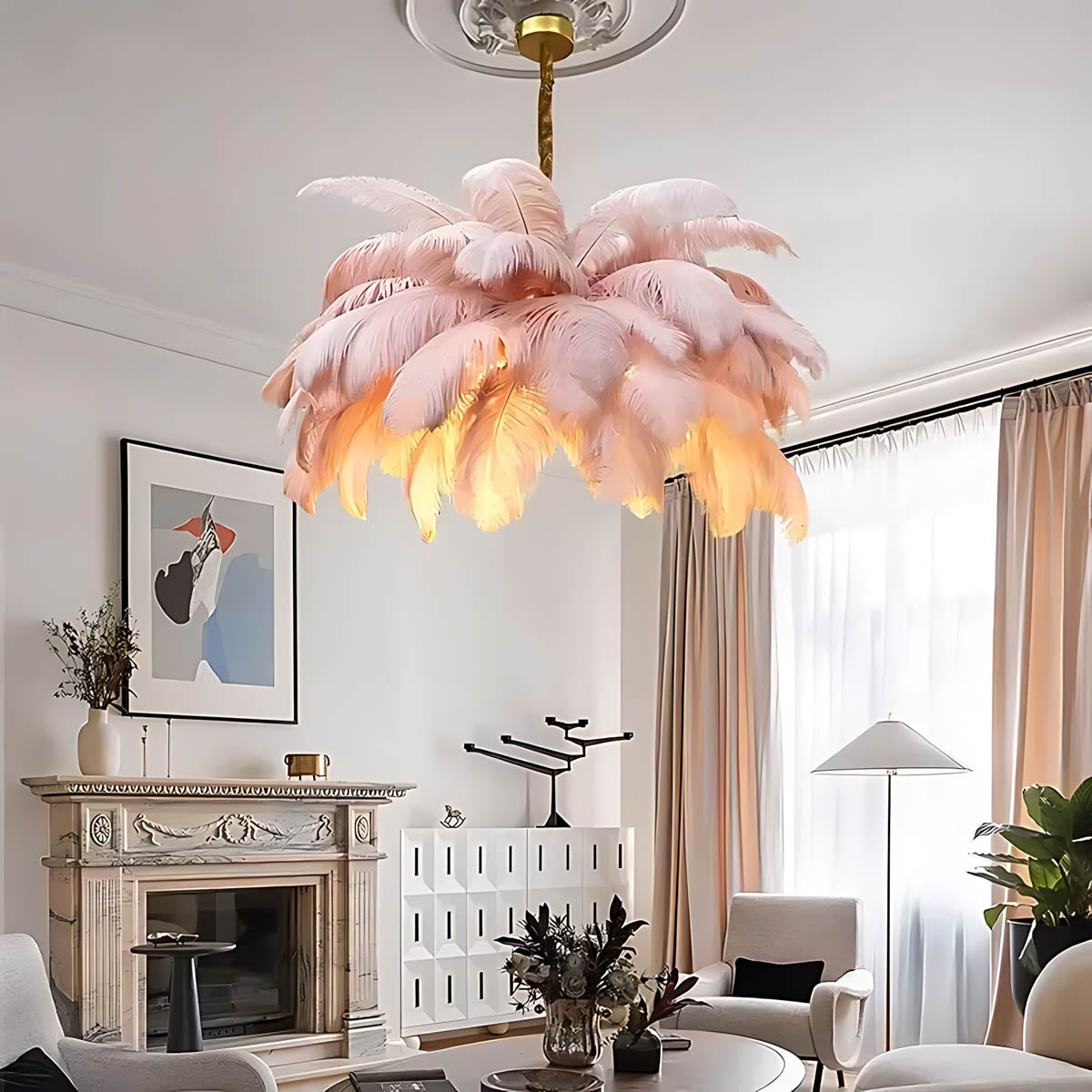 Norwood Branch Iron Chandelier — gallery image 2