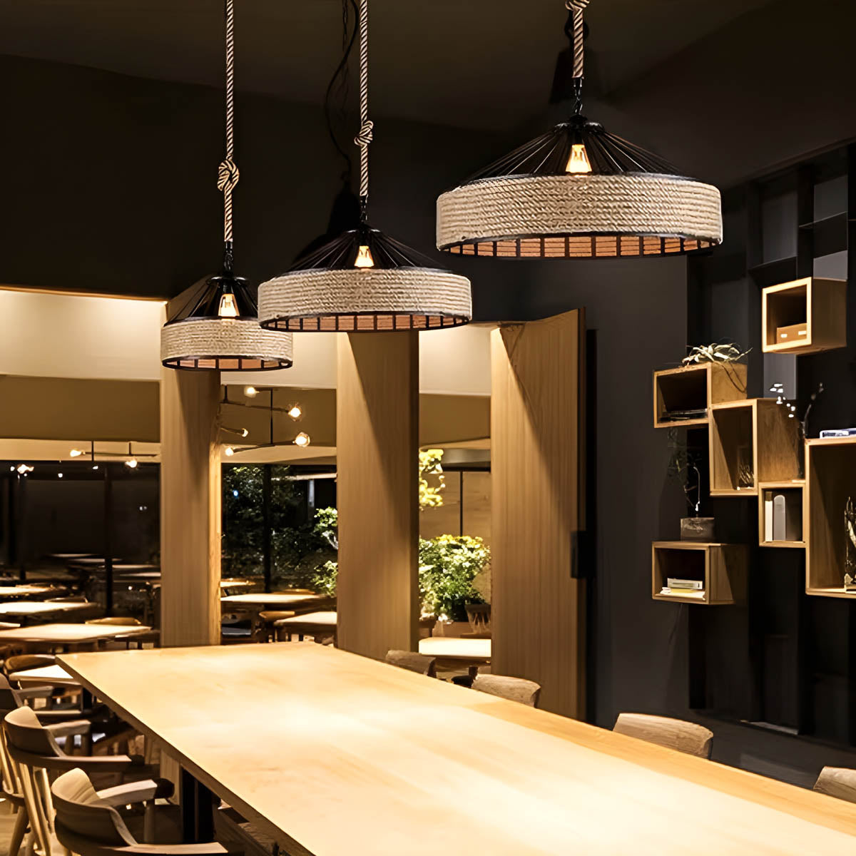 Oakmere Branch Rope Chandelier — gallery image 8