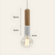 Rosewood Branch Wood Pendant Light — gallery image 17