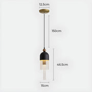 Sherwood Branch Aluminum Chandelier — gallery image 14