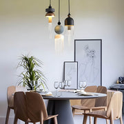 Sherwood Branch Aluminum Chandelier — gallery image 8
