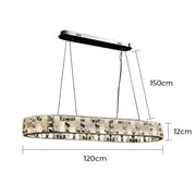 Wickham Branch Marble Chandelier — gallery image 16