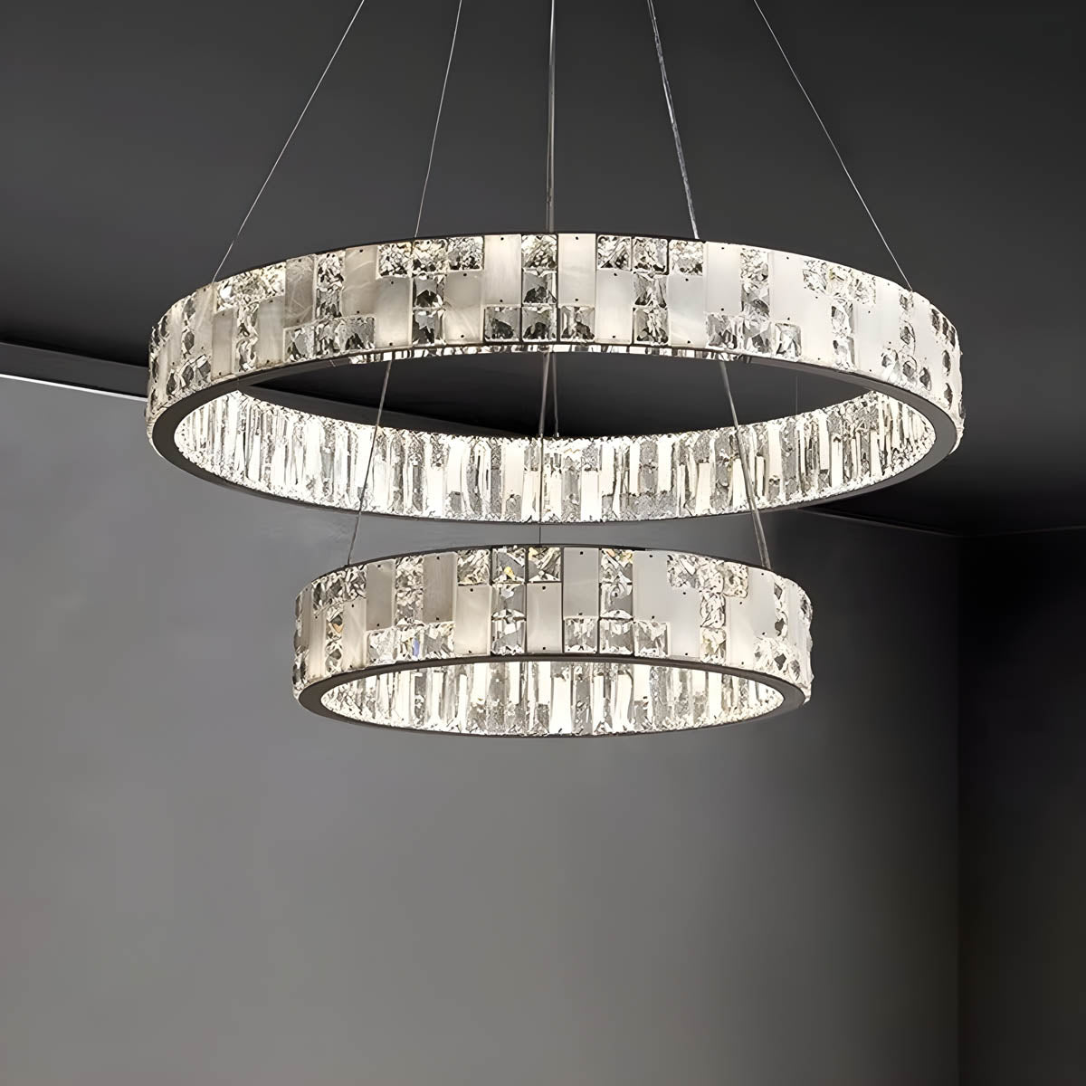Wickham Branch Marble Chandelier — gallery image 5
