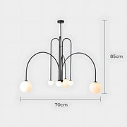 Willoughby Branch Glass Chandelier — gallery image 18