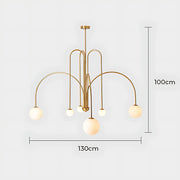 Willoughby Branch Glass Chandelier — gallery image 23