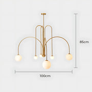 Willoughby Branch Glass Chandelier — gallery image 22