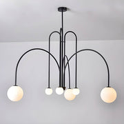 Willoughby Branch Glass Chandelier — gallery image 11