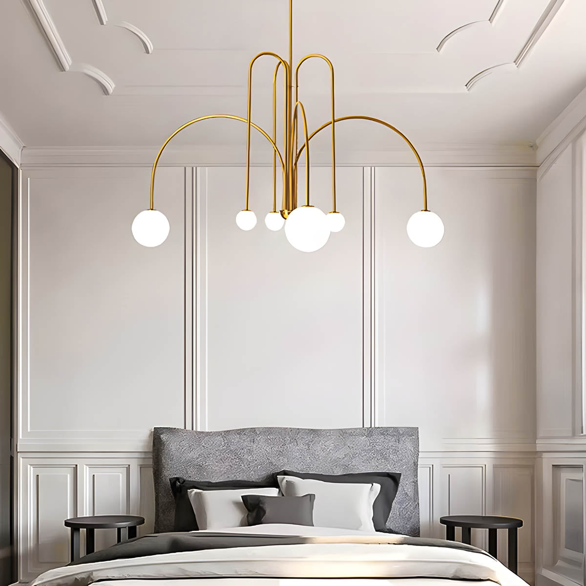 Willoughby Branch Glass Chandelier — gallery image 9