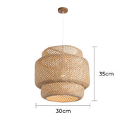 Fairford Branch Bamboo Chandelier — gallery image 11