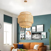 Fairford Branch Bamboo Chandelier — gallery image 3