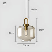 Greenwood Branch Glass Pendant Light — gallery image 25