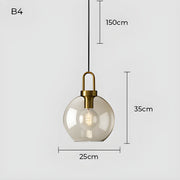 Greenwood Branch Glass Pendant Light — gallery image 15