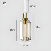 Greenwood Branch Glass Pendant Light — gallery image 24