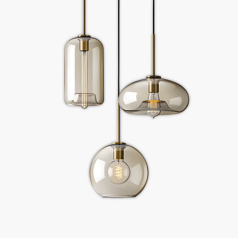 Greenwood Branch Glass Pendant Light — gallery image 1