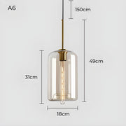 Greenwood Branch Glass Pendant Light — gallery image 20