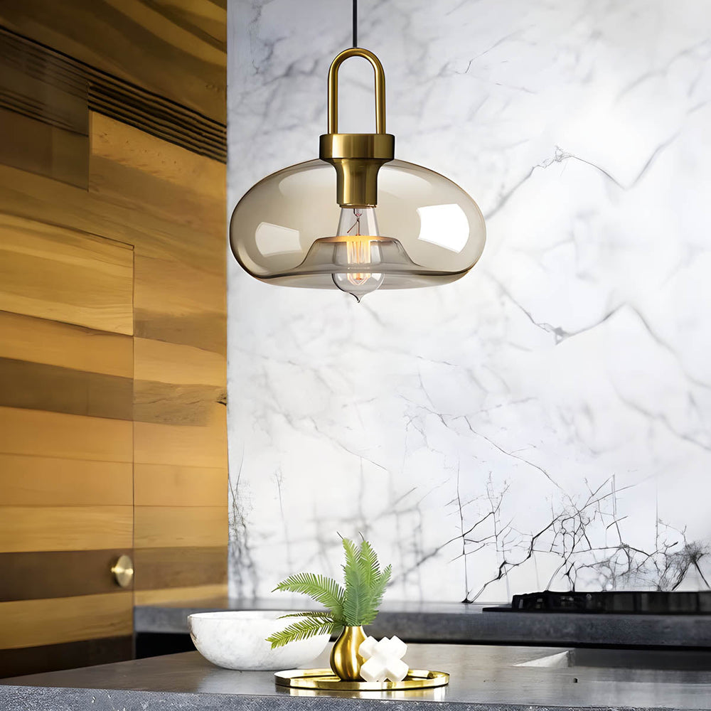 Greenwood Branch Glass Pendant Light — gallery image 4