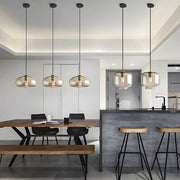 Greenwood Branch Glass Pendant Light — gallery image 10