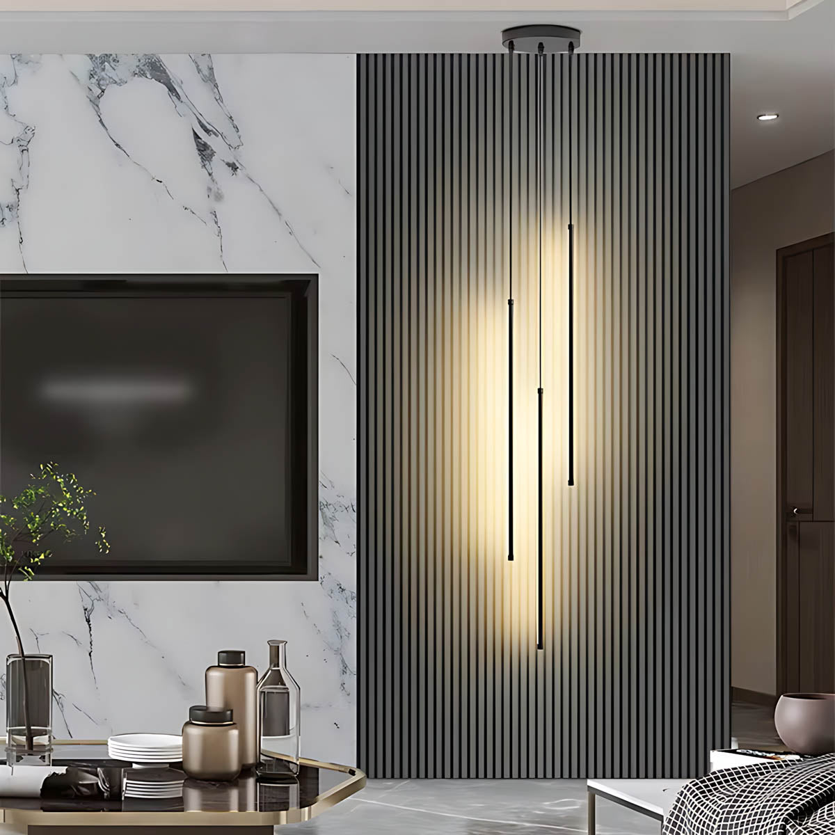Acorn Branch Aluminum Pendant Light — gallery image 2