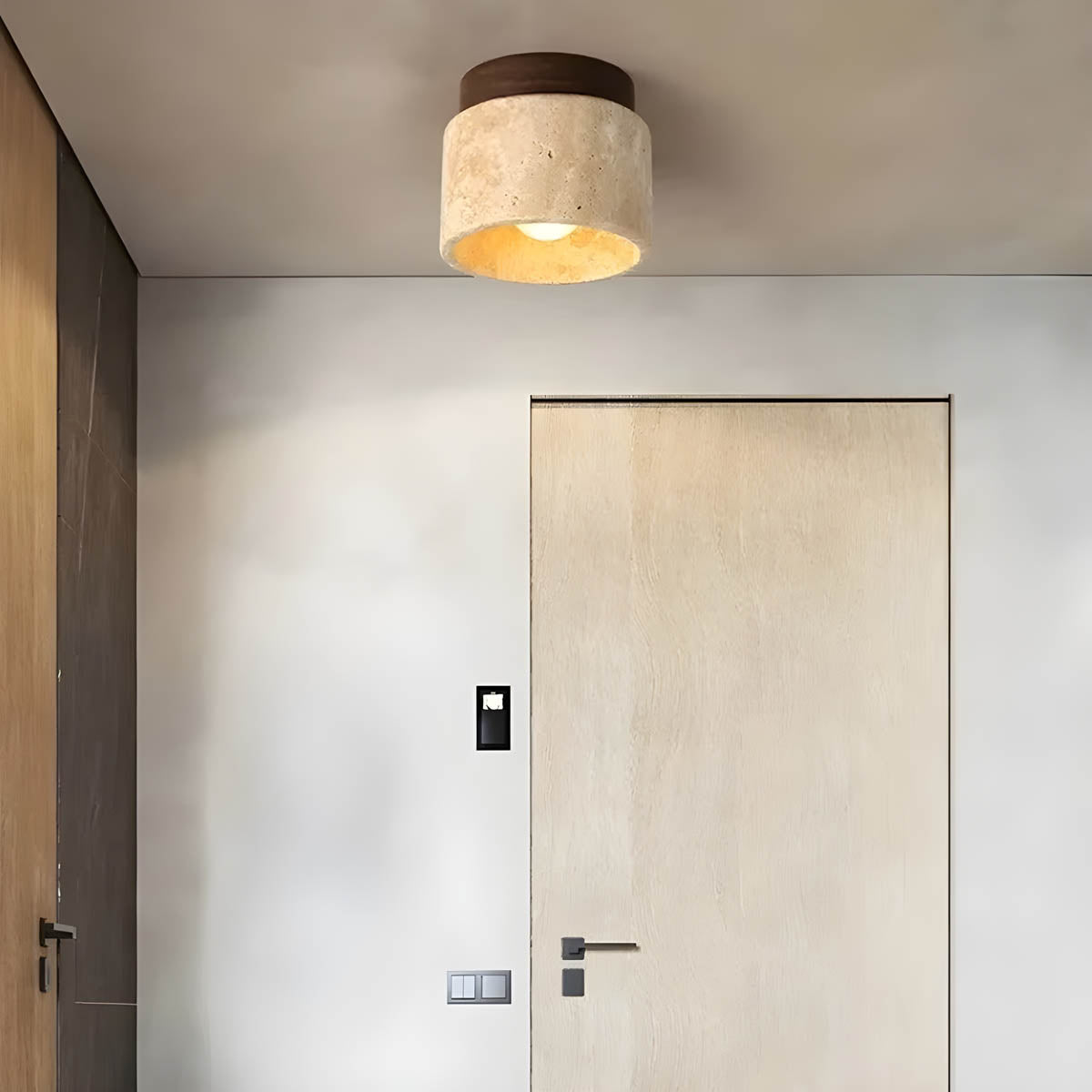 Eversley Branch Wood Ceiling Light — gallery image 8