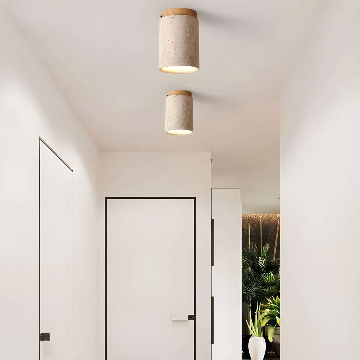 Eversley Branch Wood Ceiling Light — gallery image 5