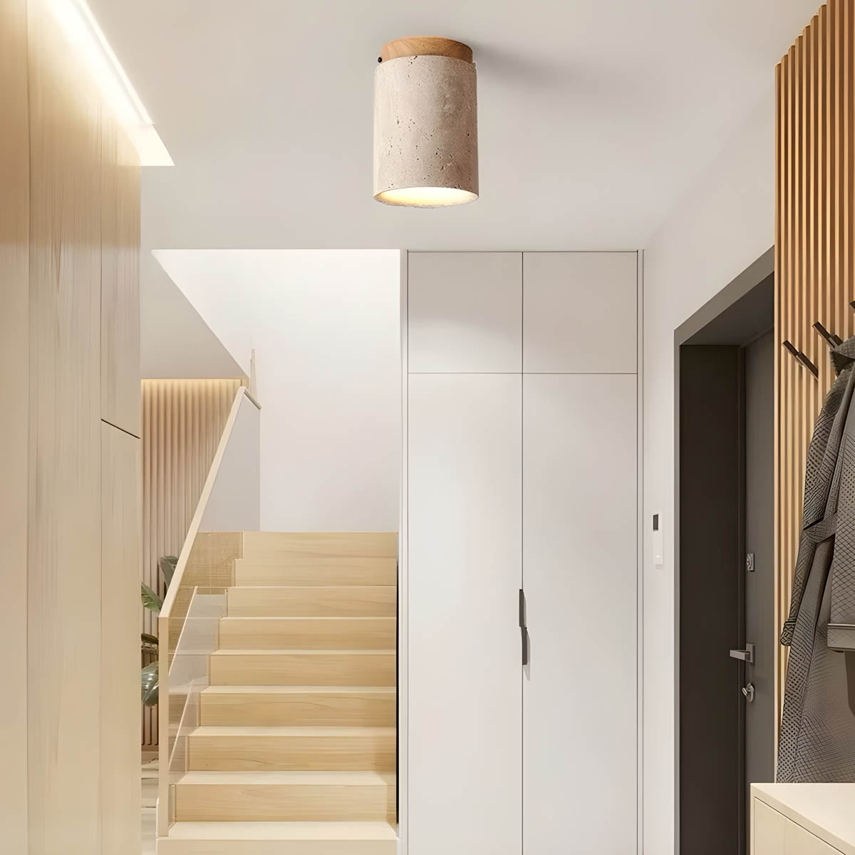 Eversley Branch Wood Ceiling Light — gallery image 7