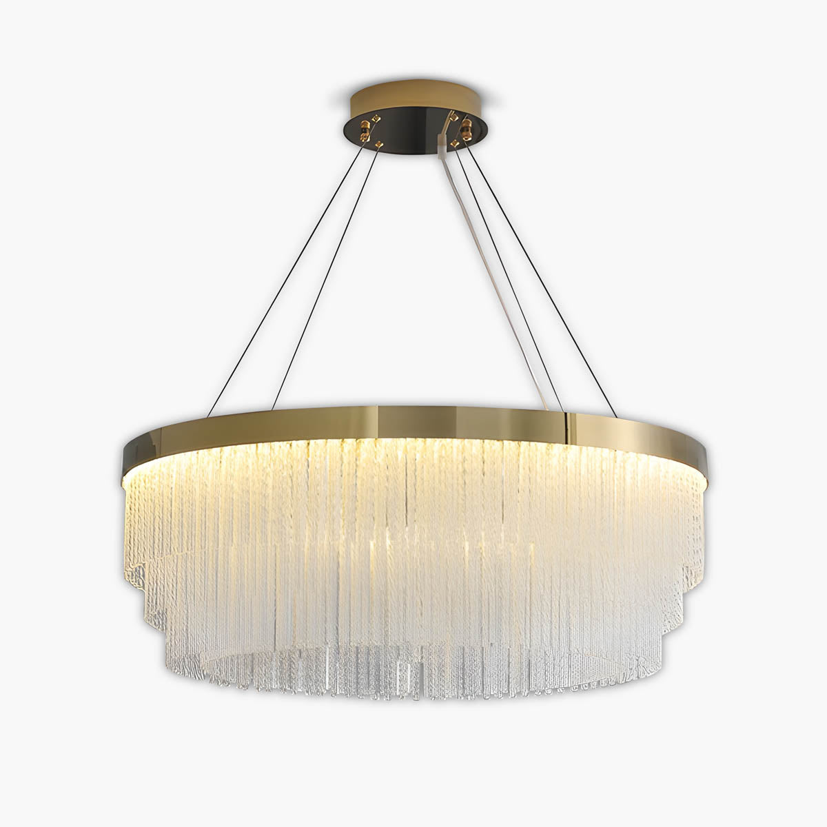 Greystone Branch Crystal Chandelier — gallery image 1