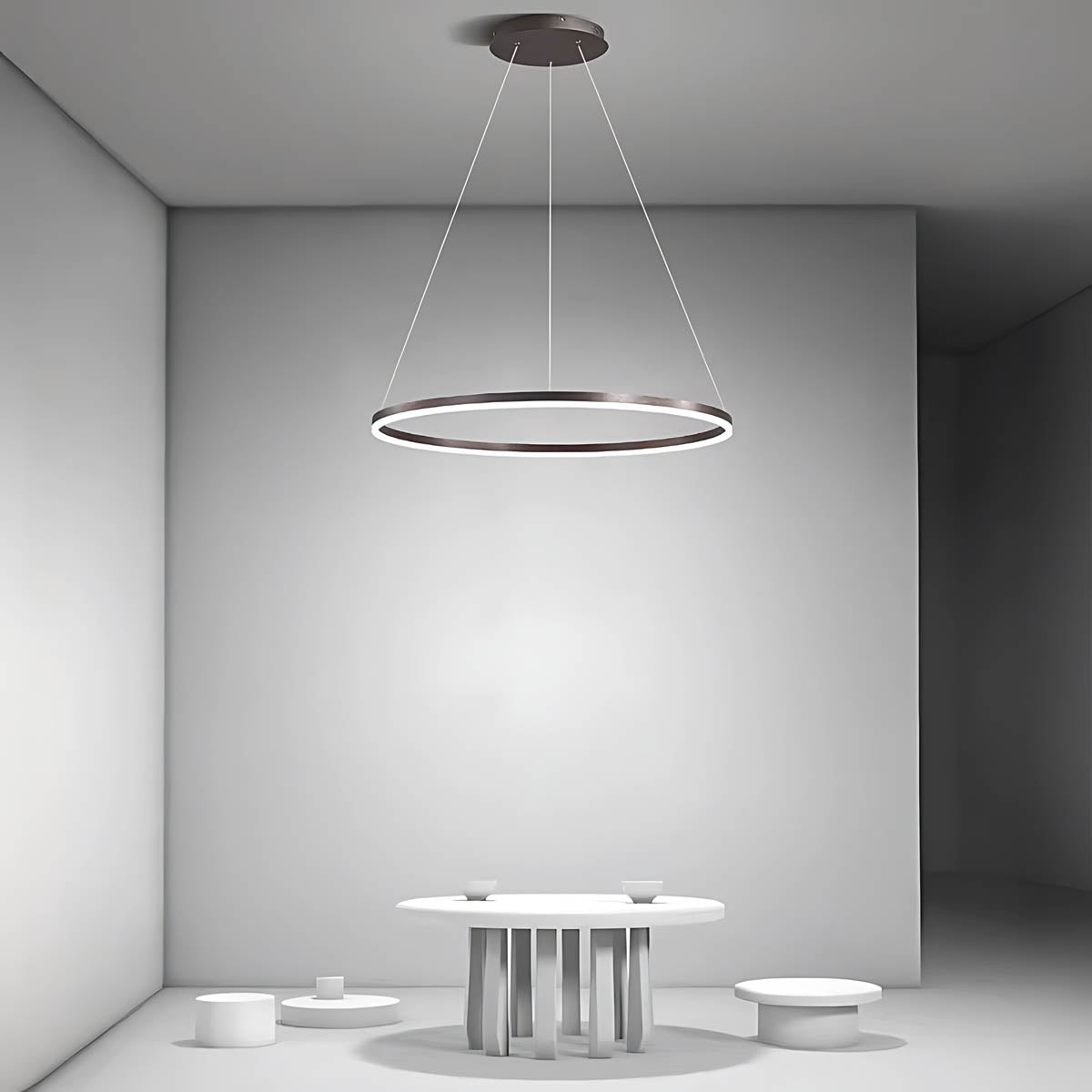 Huckleberry Branch Aluminum Chandelier — gallery image 8