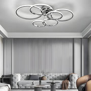 Larchwood Branch Aluminum Chandelier — gallery image 5