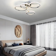 Larchwood Branch Aluminum Chandelier — gallery image 7