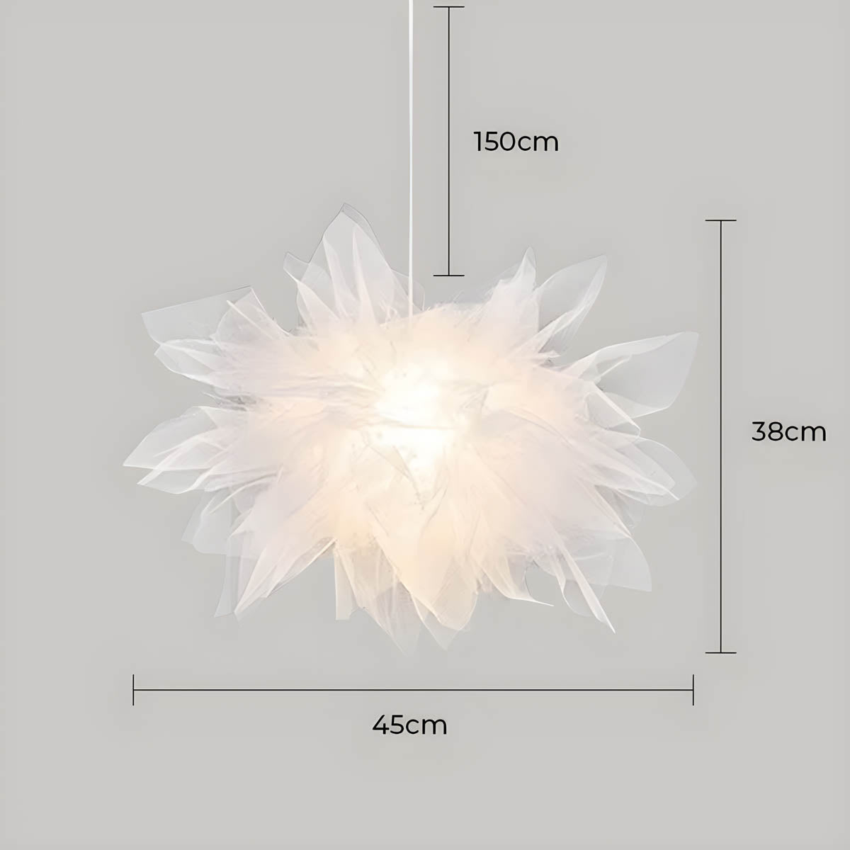Silverwood Branch Metal Chandelier — gallery image 12