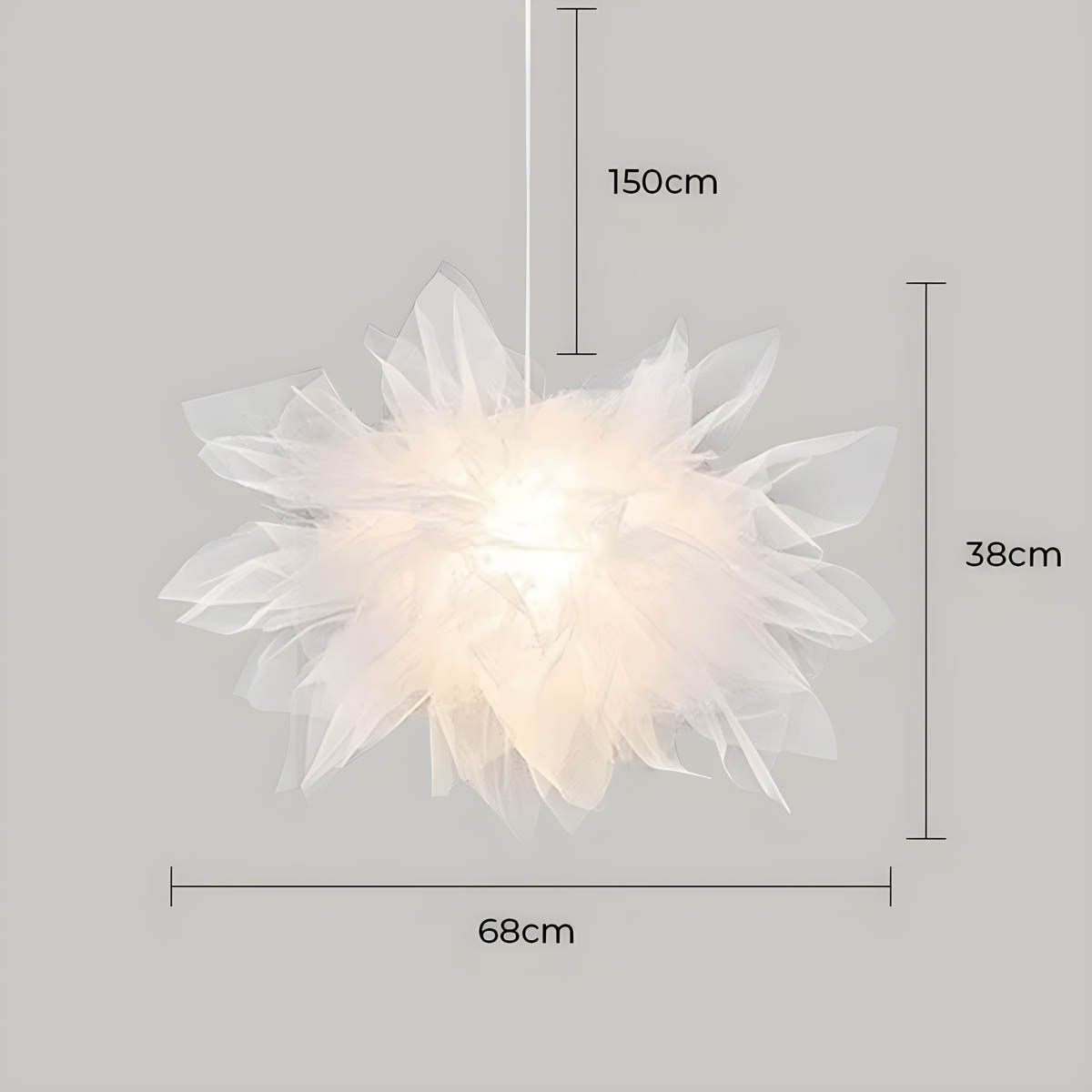 Silverwood Branch Metal Chandelier — gallery image 13