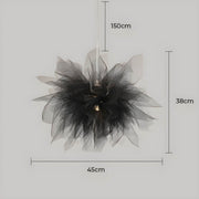 Silverwood Branch Metal Chandelier — gallery image 10