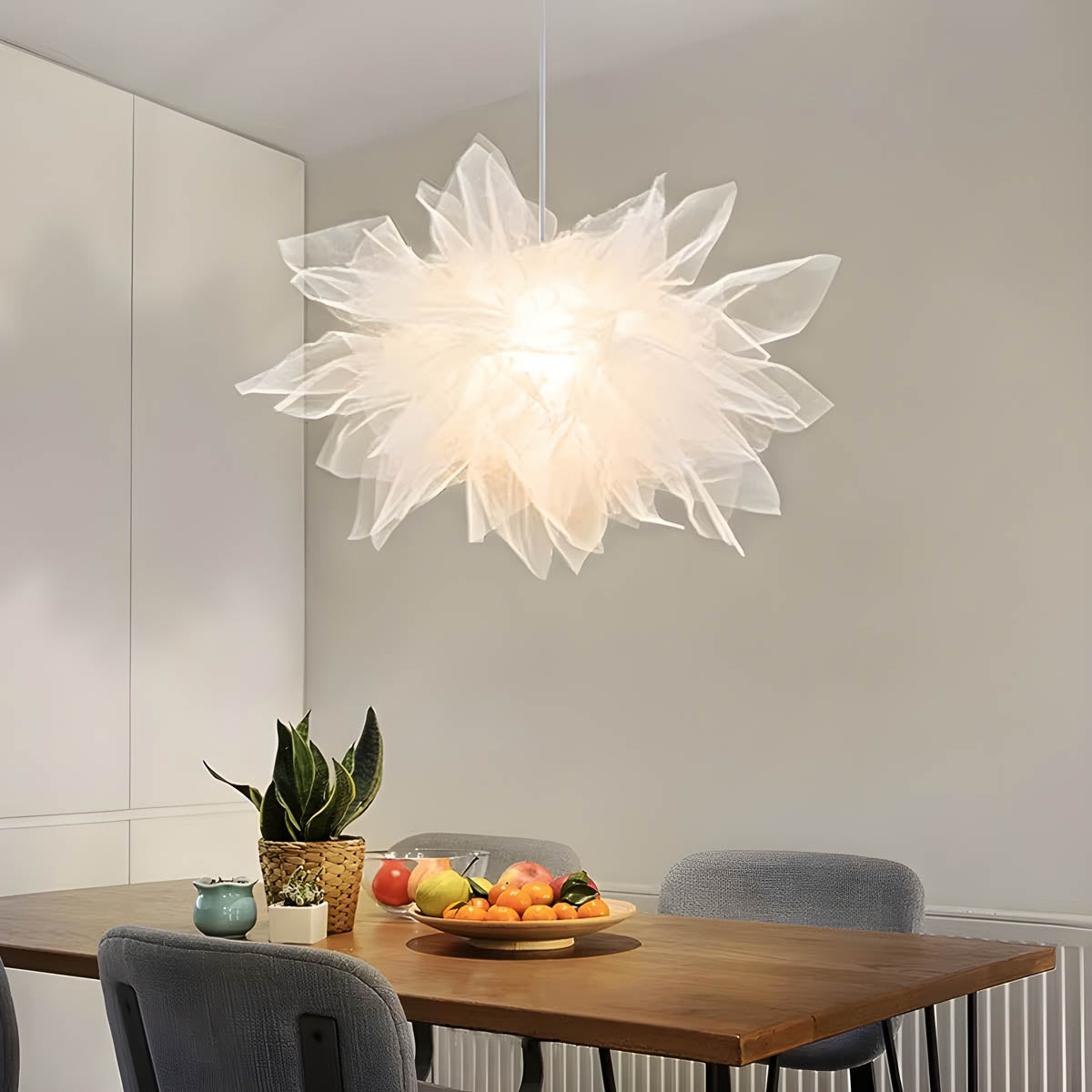 Silverwood Branch Metal Chandelier — gallery image 3