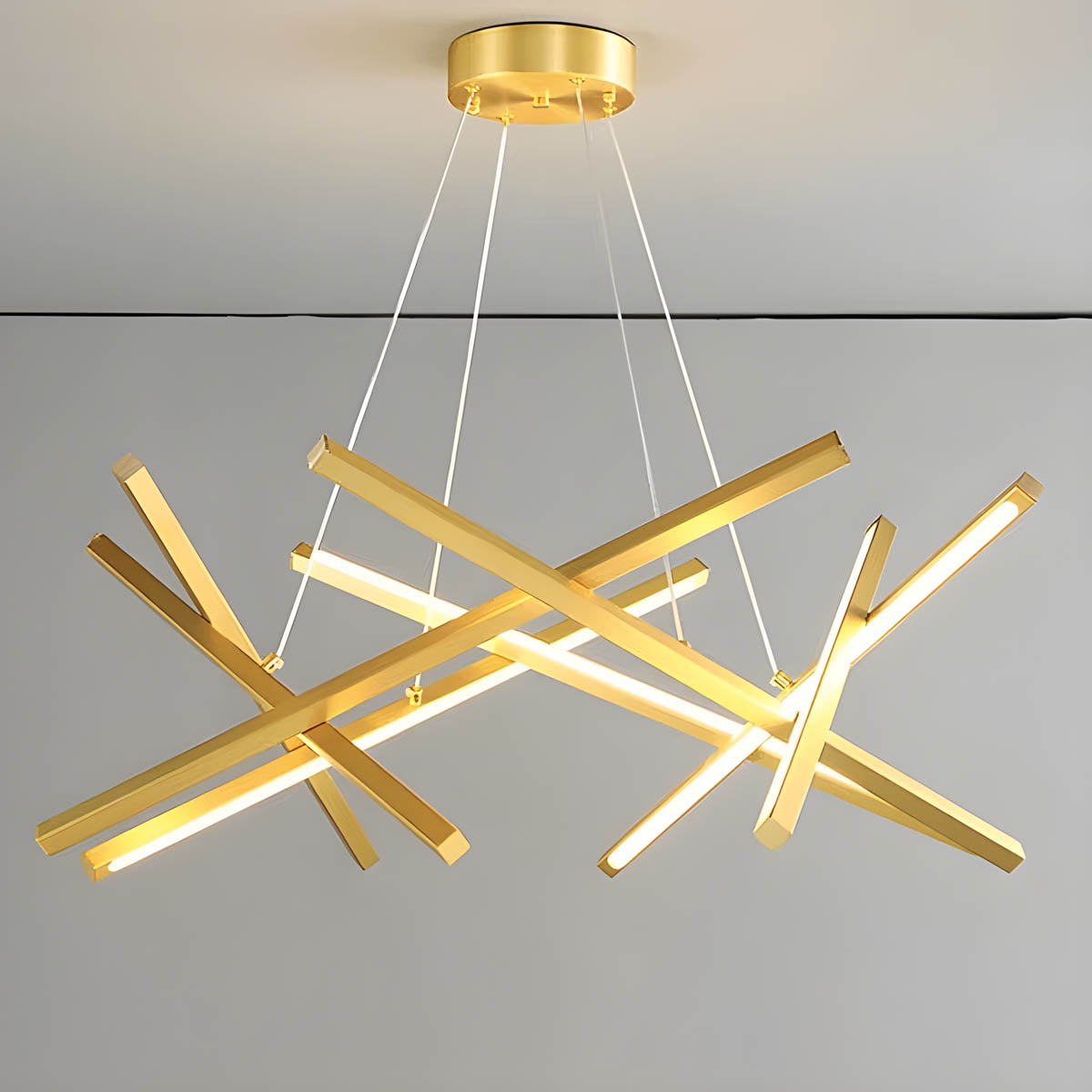 Woodford Branch Acrylic Chandelier — gallery image 12