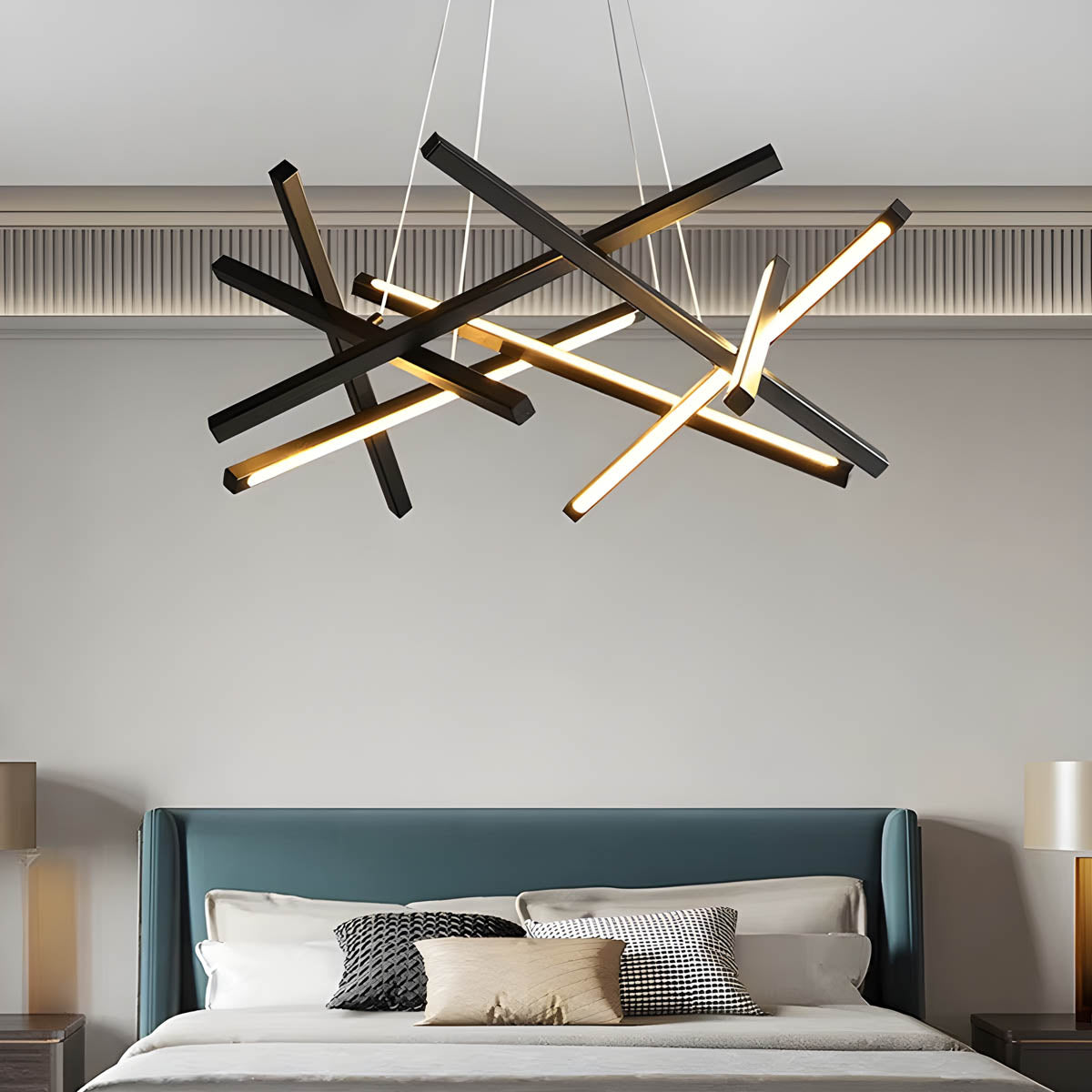 Woodford Branch Acrylic Chandelier — gallery image 2